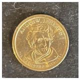 C 2008-S Proof Andrew Jackson Dollar Coin