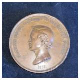 1853 Franklin Pierce Indian Peace Medallion