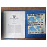 1995 Fleetwood America Remembers WWII Sheet