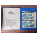 1995 Fleetwood America Remembers WWII Sheet
