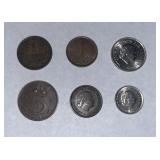 Collection of Netherlands Coins 1929-65 (6)