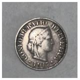 C 1917-B Switzerland 5 Rappen