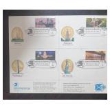 C 1989 Cityscape First Day Set of Post Cards