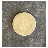 C 1876 US Liberty Seated Dime