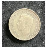 C 1941 United Kingdom 2 Shillings Coin