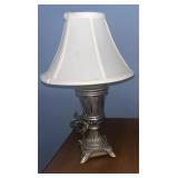 Vintage Pair of Spelter Desk Lamps