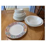 Collection of Corelle Plates & Bowls