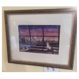 Vintage Paris Cat Print