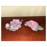 Vintage Capodimonte Porcelain Roses