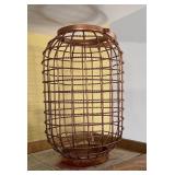 Vintage Copper Wire Hanging Lantern