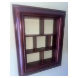 Vintage Pottery Barn Cherry Wall Shadow Box