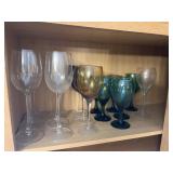 Collection of Assorted Stemware