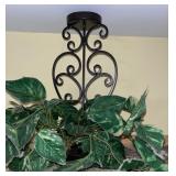 Vintage Metal Heart Shaped Candle Holder
