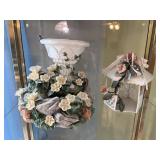 Vintage Resin Indoor Fountain & Gazebo
