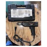Black & Decker 3/8" Electric Drill & Stanley Set