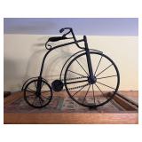 Vintage Metal Penny-Farthing Miniature Bike