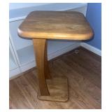 Vintage Oak Sofa Server Table