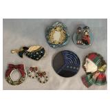 Collection of Vintage Designer Pins - 6