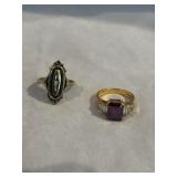 Vintage Avon Kensington Ring & Chinese Ring