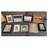 Collection of Small Artwork & Framed Photographs