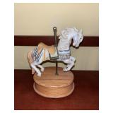 Vintage Willitts Melodies Carousel Horse Music Box