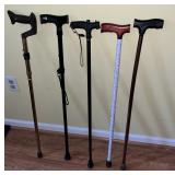 Collection of Assorted Canes - 5