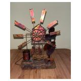 Vintage Copper Tin Windmill Music Box