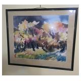 C. 1960 Wayne Peterson, Signed Watercolor