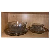 Vintage Collection of Pressed & Cut Glass