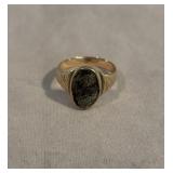 10KT White Gold Cremation Ring