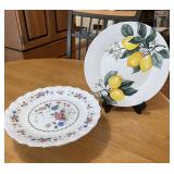 Royal Norfolk Plate & Andrea By Sadek Cake Plate