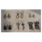 Colldection of Vintage Dangle Earrings - 6