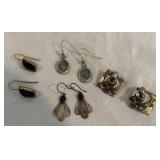 Collection of Vintage Costume Earrings - 4