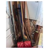 Assorted Outdoor Hand Tools - Pictured