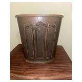 Vintage Decorative Resin Trash Can