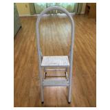 Vintage Metal Utility Stool