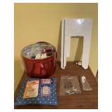 Sewing Needles & Suuples w/ Additional Fence