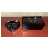 Vintage Cheryl Fliesher Porcelain Music Box