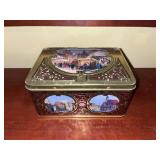 German Lebkuchen Schmidt Biscuit Tin Music Box
