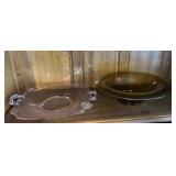 Vintage Fostoria Mayfair Pattern Cake Platter