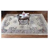Chinese Aubusson Wool 90 Line Rug 6'9' X 9'