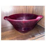 Vintage Studio Art Free Blown Glass Bowl