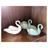 Vintage Lenox Swan Trinket Dishes - 3