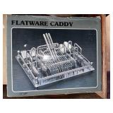 Vintage Towle Flatware Caddy w/ Box