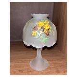 Vintage Westmoreland Frosted Fairy Lamp