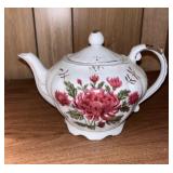 Vintage Porcelain Teapot Music Box