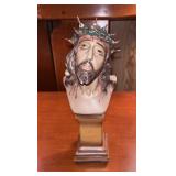 C 1930 Robia Ware Jesus Christ Bust