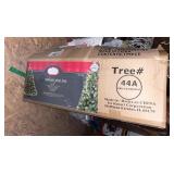4.5 Foot Pre-Lit Endicott Faux Pine Tree w/ Stand