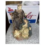Large Resin Nativity Scene