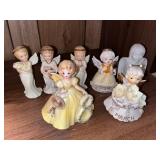 Collection of Porcelain Angels - 7